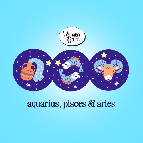 Ramalan Bintang Terbaru Hari Ini : Aquarius, Pisces dan Aries.