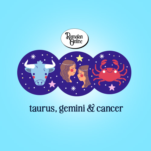 Ramalan Bintang Terbaru Hari Ini : Taurus, Gemini an Cancer.