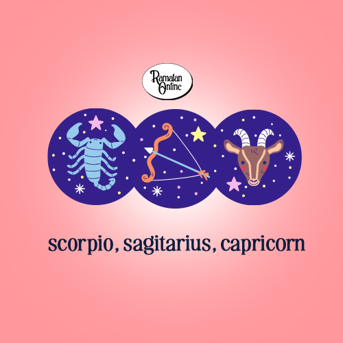 Ramalan Bintang Terbaru Hari Ini : Scorpio, Sagitarius dan Capricorn.